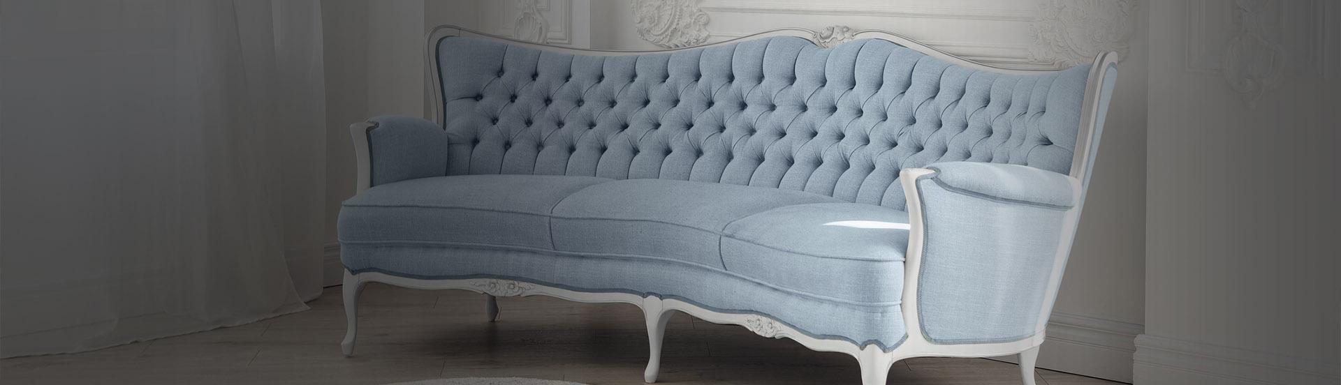 Pikowana sofa